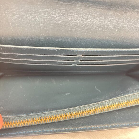 Louis Vuitton Vernis Leather Sarah Wallet Blue Nuit - Preowned - Picture 15 of 15